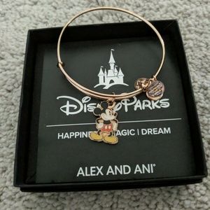 Disney Mickey Mouse Rose Gold Alex & Ani bangle